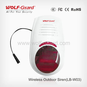 Беспроводная система сигнализации Wolf-Guard LBW03 Auto 433.92 МГц с сертификатом CE, двухлетней гарантией, уличная стробоскопическая сирена, точечная сигнализация - Product Image 4