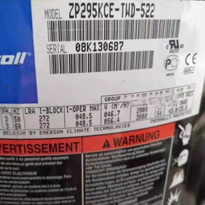 คอมเพรสเซอร์โคปแลนด์ HYZL รุ่น ZP485KCE อุปกรณ์ทำความเย็นสำหรับเครื่องปรับอากาศ ระบบทำความเย็นและความร้อน - Product Image 3