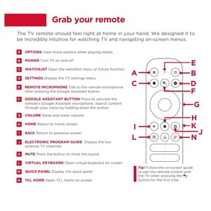 รีโมทควบคุมด้วยเสียงสำหรับทีวี TCL 8K QLED พร้อมตัวควบคุม remoto ivi ควบคุมด้วยเสียง FMR5 RC902V ใหม่ - Product Image 5