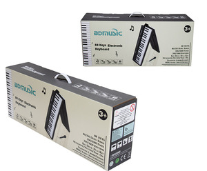<span class=keywords><strong>คีย์บอร์ด</strong></span>เปียโนอิเล็กทรอนิกส์แบบดิจิตอล 88 คีย์แบบพกพาอเนกประสงค์พร้อมการเชื่อมต่อไร้สายและจอแสดงผล<span class=keywords><strong>คอร์ด</strong></span> - Product Image 5