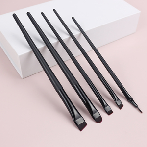 Pinceau à sourcils plat ultra-fin à pointe fine, pinceau à sourcils plat et fin, pinceau à sourcils fin et coudé pour sourcils - Product Image 3