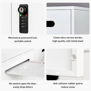 Boîte aux lettres commerciale de fournisseur de <span class=keywords><strong>la</strong></span> Chine 24 portes <span class=keywords><strong>casier</strong></span> de stockage en acier boîte aux lettres <span class=keywords><strong>casier</strong></span> de bureau de <span class=keywords><strong>poste</strong></span> - Product Image 6