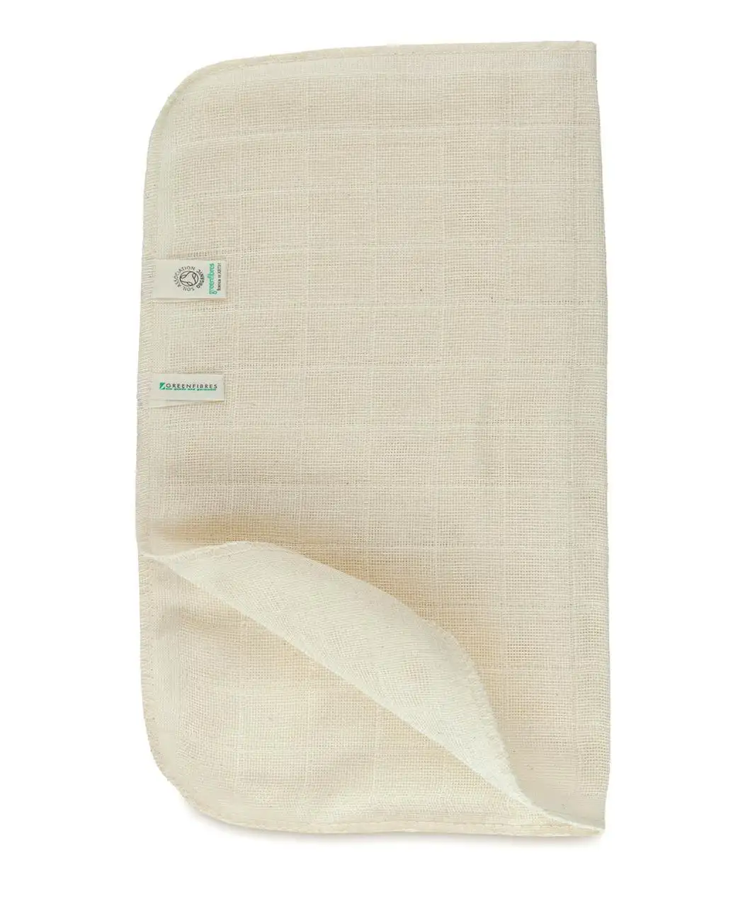 Organic cotton muslin เด็กผ้าขนหนู-25x25 ซม.