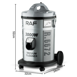 3000W Strong Suction Electric Drum Canister Vacuum <b>Cleaner</b> for Home Mattress Floor Care - Product Image 2
