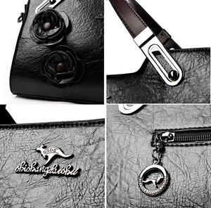 JIANUO Producto al por mayor Tienda en línea Bolsos Mujer Bolsos clásicos Bolso con colgante de flor - Product Image 2