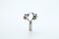 Support de tuyau hexagonal sanitaire hygiénique SS304, pince de fixation pour tuyau hexagonal