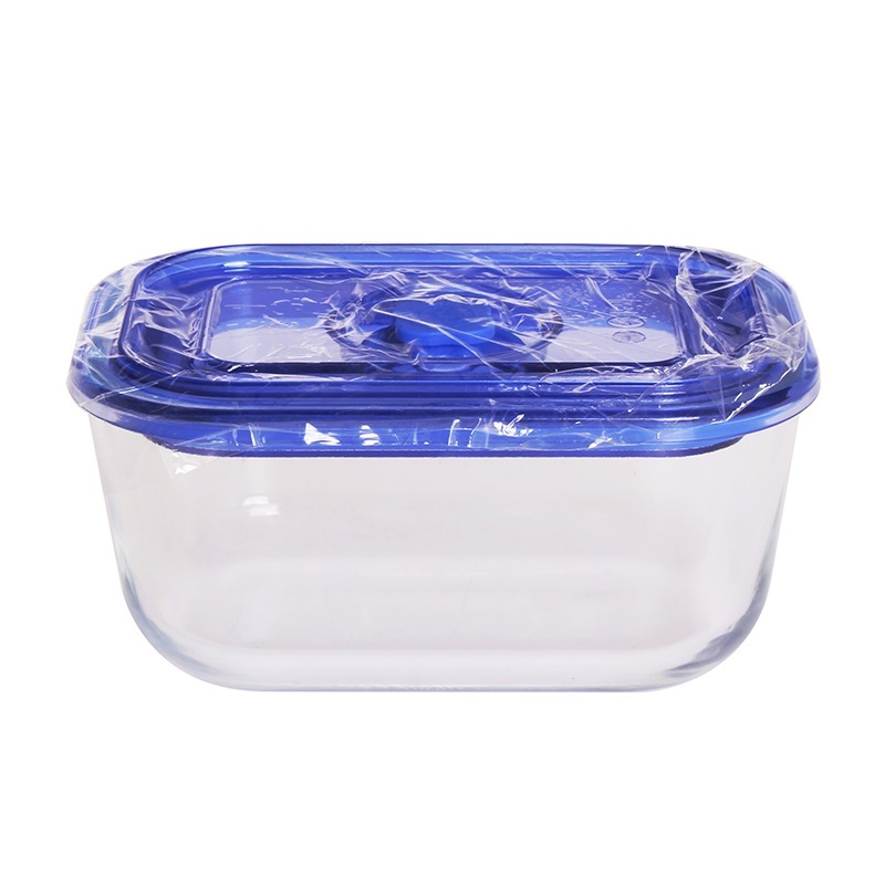 Vide en verre de borosilicate micro-ondable conteneur alimentaire boîte à bento