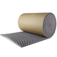 Rouleau de mousse d'insonorisation moderne et écologique Support adhésif Installation rapide pour la maison Studio Murs Chambres Hôtels Écoles