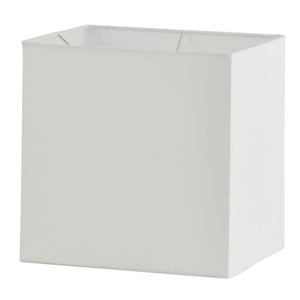 Abat-jour en tissu conique blanc pur en lin E27 E26 pour lampe de table, lampe sur pied - Product Image 3