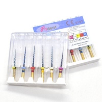 Herramienta dental azul, limas de motor rotativo, instrumento dental de activación por calor para dentista