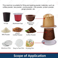 Machine de remplissage automatique de capsules de café Machine de remplissage de capsules de café Nespresso K Cup