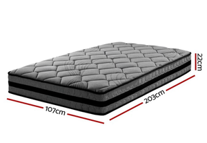 Ngủ sâu trong sự thoải mái của khách sạn Nệm lò xo kích thước đầy đủ với thiết kế chặt chẽ hàng đầu nén Nệm giường cỡ vua - Product Image 3