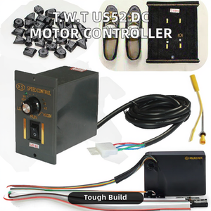 Controlador de Velocidad de Motor AC <span class=keywords><strong>T</strong></span>.W.<span class=keywords><strong>T</strong></span> US52 para Panel de Control de Velocidad de 90V/180V AC, Controlador de Velocidad de Motor con Desaceleración - Product Image 2