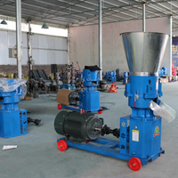 Nouvelle machine à fabriquer des granulés d'aliments pour porcs, bovins, poulets, poissons, volailles et bétail, 400 kg/h, moteur électrique, haute productivité