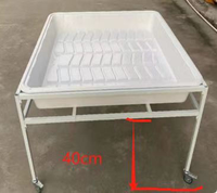 Table hydroponique personnalisée plateau support 4*8 pieds Ebb and Flow plateau support pour la plantation