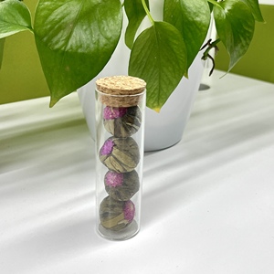 Boules de <span class=keywords><strong>thé</strong></span> fleuri artisanales à la saveur de jasmin, cadeau de Noël, boules de <span class=keywords><strong>thé</strong></span> vert aux fleurs - Product Image 4