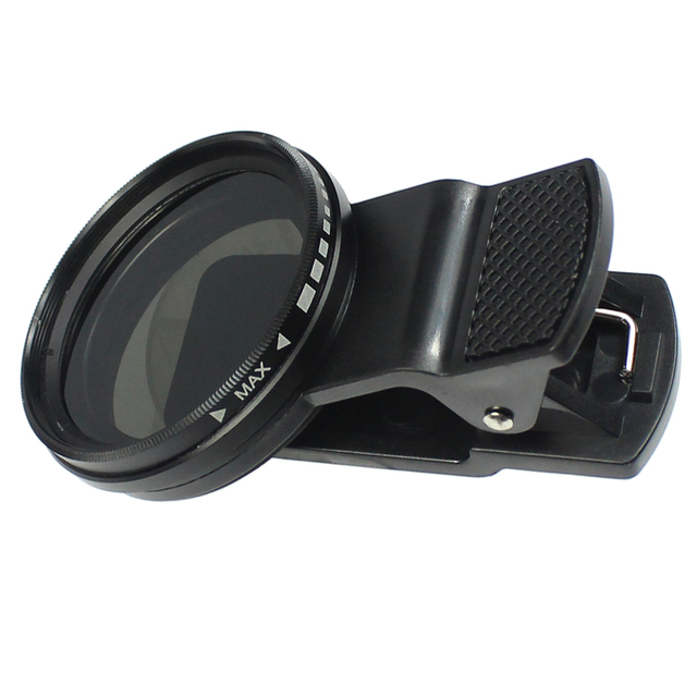 Universal Mobile Phones 37mm ND2-400 Lens Filter Macro 15X Camera for UV CPL ND Lens Adapter Filter Ring Mount