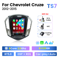 TS série 4G LTE WiFi BT voiture lecteur dvd écran tactile double din pour Chevrolet Cruze2012-2015 voiture dvd gps navigation