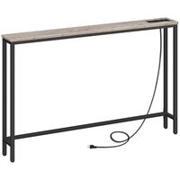 Vente en gros de tables de canapé étroites Table de canapé antique rustique de style industriel Tables de canapé modernes en verre doré pour le salon