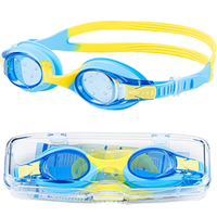 Lunettes de natation professionnelles anti-buée pour enfants, en silicone, tendance, pour les 3-14 ans, vente en gros