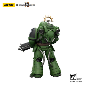 Figura de Acción Coleccionable Joytoy Dark Source <span class=keywords><strong>Warhammer</strong></span> 40k Edición Juego Salamanders Heavy Intercessor Escala 1/18 Modelo Articulado - Product Image 2
