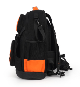 Outils Avec Fond Rigide Et Sac a Outils Sac à Outils Avec Sac à Outils Lourd Avec Plusieurs Poches Noir Orange Tool <span class=keywords><strong>Backpack</strong></span> - Product Image 4
