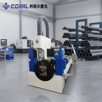 Máquina de Corte Láser de Fibra CNC CORAL CRL-6012QG-A de 3000W, Cortadora Automática de Tubos Metálicos, Directo de Fábrica