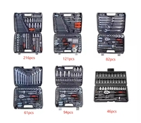 Kit d'Outils Professionnel 408 Pièces pour Réparations Domicile & Auto en Gros – Jeu de Douilles avec Boîte à Outils Mécanique Robuste – Outils à Main OEM ODM