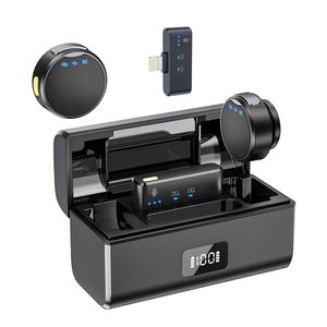 Lavalier <b>Wireless</b> <b>Microphone</b> Professional-grade Live Streaming Recording Device with Noise Reduction for Short Video Production - Product Image 3