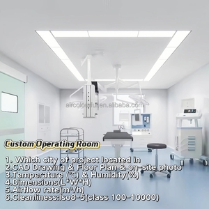 Nhanh chóng cài đặt Bảng điều khiển phòng phẫu thuật chung phòng sạch thiết bị y tế bệnh viện phòng sạch tùy chỉnh phòng điều hành - Product Image 6