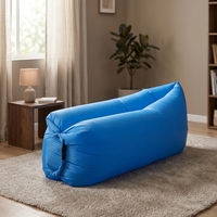 Canapé gonflable portable moderne, chaise longue individuelle, pour extérieur, plage, camping, voyage
