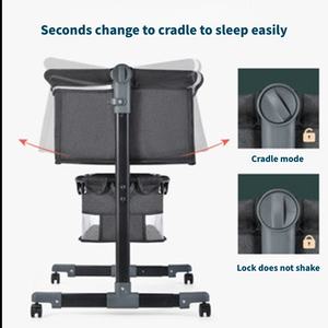 Juego <span class=keywords><strong>de</strong></span> cama <span class=keywords><strong>de</strong></span> <span class=keywords><strong>viaje</strong></span> para bebé <span class=keywords><strong>de</strong></span> alta calidad, fácil <span class=keywords><strong>de</strong></span> plegar, <span class=keywords><strong>cuna</strong></span> móvil duradera <span class=keywords><strong>de</strong></span> acero <span class=keywords><strong>de</strong></span> alto carbono, diseño moderno, mosquitera, <span class=keywords><strong>parque</strong></span> para recién nacidos - Product Image 2