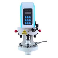 Machine à boutons-pression électronique à trois têtes avec servomoteur, de bonne qualité, automatique, industrielle, pour la pose de boutons sur les chaussures