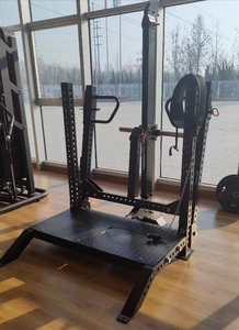 Máy tập Squat Rhino chuyên nghiệp, chịu lực cao, sử dụng đĩa tạ, dành cho tập luyện sức mạnh và thể hình. - Product Image 6