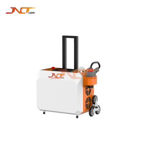 Nouveau Nettoyeur Laser Pulsé 500W Portable avec Valise à Roulettes et Roues pour Monter les Escaliers, pour le Nettoyage Industriel <span class=keywords><strong>de</strong></span> la Rouille, <span class=keywords><strong>de</strong></span> la Peinture et <span class=keywords><strong>de</strong></span> <span class=keywords><strong>l</strong></span>'Oxyde sur Métal et <span class=keywords><strong>Aluminium</strong></span> - Product Image 2