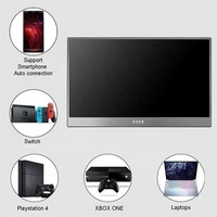 Écran Lcd IPS Portable de 15.6 pouces 1920x1080 px, moniteur d'extension pour ordinateur Portable, PC et jeux vidéo, haute qualité