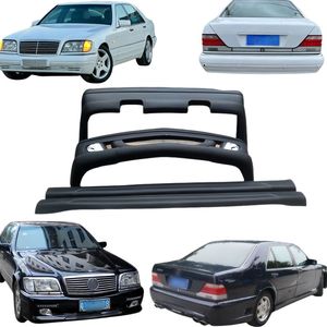 ชุดแต่งสไตล์ WALD สำหรับรถเบนซ์ S-Class <span class=keywords><strong>W140</strong></span> สำหรับการติดตั้งเพิ่มเติม/อัพเกรด กันชนหน้า/หลัง และสเกิร์ตข้าง วัสดุ FRP - Product Image 1