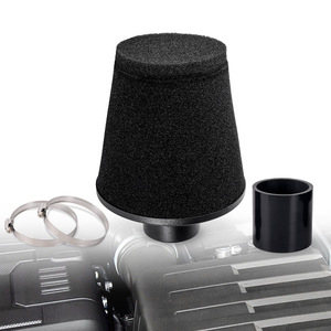 Kit de filtre à air en forme de champignon 76 mm avec clips pour modification automobile - Product Image 1
