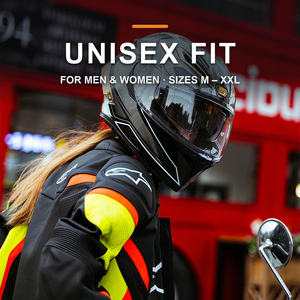<span class=keywords><strong>Casque</strong></span> de <span class=keywords><strong>moto</strong></span> intégral, coque ABS, double visière, <span class=keywords><strong>casque</strong></span> de <span class=keywords><strong>moto</strong></span> pour hommes et femmes, toutes saisons - Product Image 5
