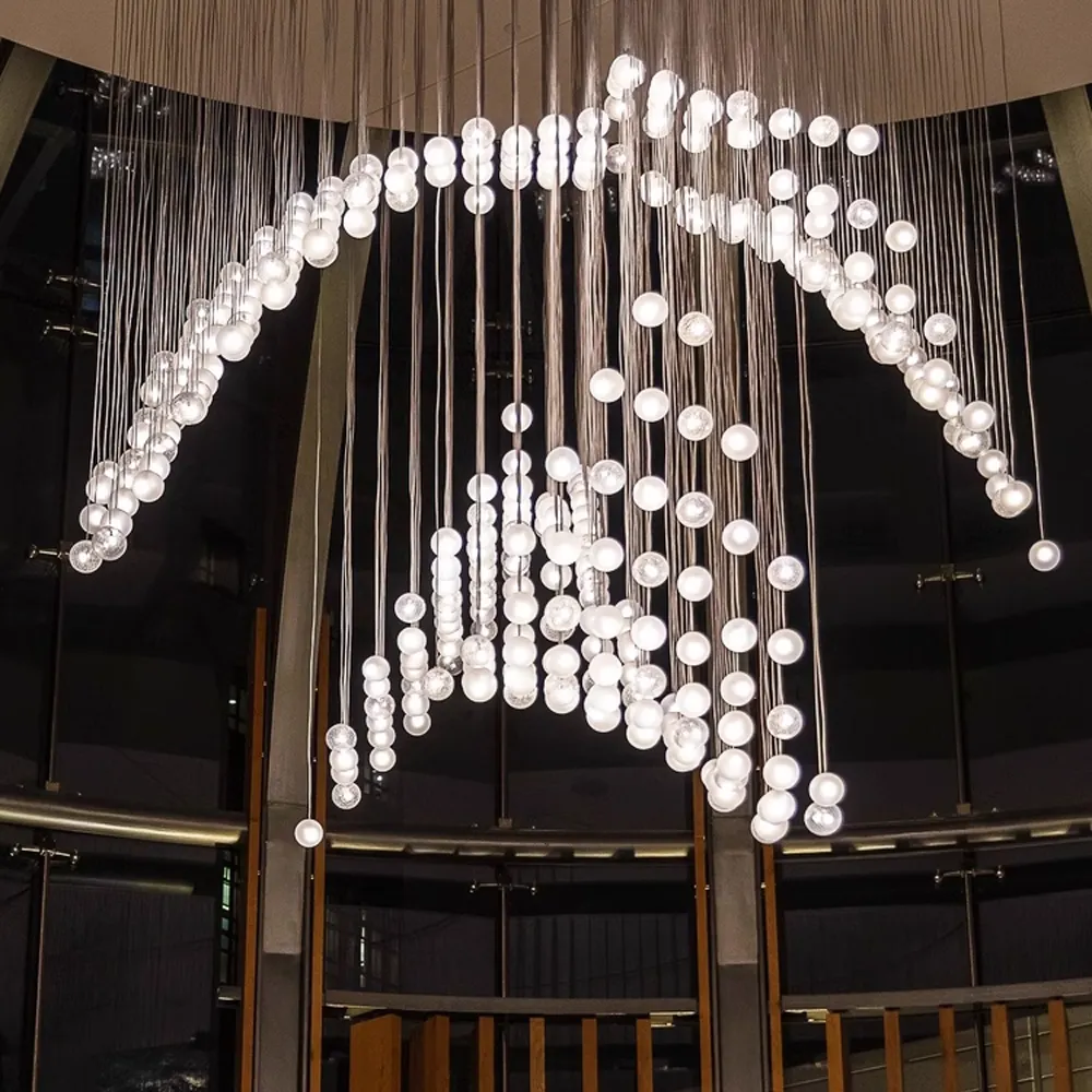 Plafonnier en cristal Goutte de pluie pour salle à manger Centres de table de mariage Lustre en cristal