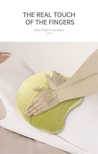 Colchón de masaje eléctrico de cuero <span class=keywords><strong>Homedics</strong></span> con control de tiempo para espalda, <span class=keywords><strong>cuello</strong></span>, cuerpo y cintura, uso en la oficina - Product Image 5