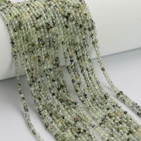 2 mm 3 mm bijoux à bricoler soi-même perles en vrac à facettes véritable pierre naturelle pierre précieuse coupe perles en vrac pour la fabrication de bijoux