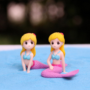 Dessin animé sirène Figurine Micro paysage jardinage maison <span class=keywords><strong>Aquarium</strong></span> décoration <span class=keywords><strong>Miniature</strong></span> - Product Image 5