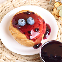 Blueberry Jam Natural Sugar Free No Preservatives for Cold Drinks Pastries And Milk Tea Preserved Fruit Recipes