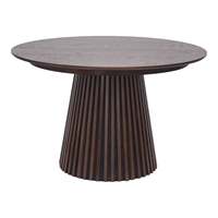 Table à Manger Ovale en Bois Rétractable Coulissante Extensible, Intérieur Américain, pour 4, 6 ou 8 Personnes