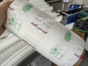 Low Power Consumption Low Price Toilet <strong>Paper</strong>/ Kitchen Towel <strong>Lamination</strong> and Rewinding Making Machine Production Line - Product Image 6