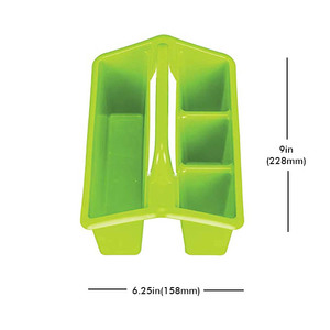 29635 wrvcss gói 6 đầy màu sắc 9 inch <span class=keywords><strong>mini</strong></span> hộp nhựa xử lý Stackable lớp học hộp cho hàng thủ công/nữ trang tiêm kỹ thuật - Product Image 2