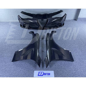 Guardabarros y Parachoques Delantero de Fibra de Carbono Versión Widebody Giulia GTAM para Alfa Romeo Giulia - Product Image 3