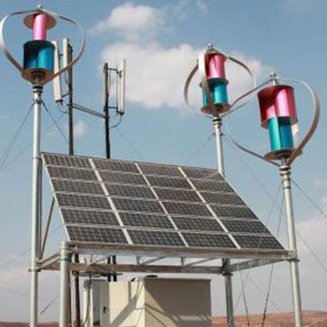 China Factory 5000w Small Vertical Axis Permanent Magnet Magnetically Levitated Wind Generator