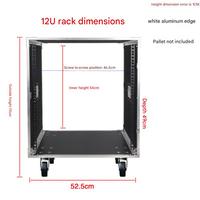Vente en gros : Rack de transport 8U, Rack pour console de mixage 16U, Châssis d'amplificateur, Boîtier de haut-parleur 6U, Boîtier de scène 12U de haute qualité
